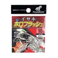 イサキ ホロフラッシュ ＢＳ３００ １０号 白【ゆうパケット】 | 釣具のポイント