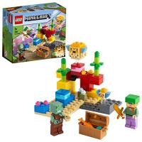 レゴ(LEGO) マインクラフト サンゴ礁 21164 おもちゃ ブロック プレゼント テレビゲーム 海 男の子 女の子 7歳以上 | POINT POP