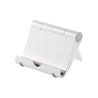 サンワサプライ iPadスタンド スマホ・タブレット対応 角度調整可 コンパクト ホワイト PDA-STN7W | POINT POP