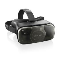 【正規代理店】 エレコム VRG-S01BK VRゴーグル VRグラス 目幅調節可能 眼鏡対応 スマートフォン対応 ブラック | むさしのメディア