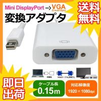 Mini Display Port - VGA 変換ケーブル miniDP→VGAケーブル 変換コネクタケーブル 即日出荷 | むさしのメディア