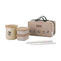 (5個セット) サーモス 保温弁当箱 250ml ライトベージュ ディズニー DBQ-257DS LBE | むさしのメディア