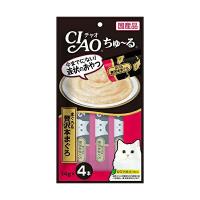 【 送料無料 】 チャオ ちゅーる まぐろ &amp;贅沢本 14g×4 【 おまとめ6個セット 】 キャットフード 猫 ネコ ねこ キャット cat ニャンちゃん | むさしのメディア