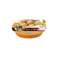 チャオ ( CIAO ) 焼かつお カップスープ かつお節・ほたて貝柱・ささみ入り 60g キャットフード 猫 ネコ ねこ キャット cat  ※価格は1個のお値段です | むさしのメディア