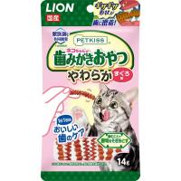 【3個セット】 ライオン商事 PK猫歯みがきやわらかまぐろ14g | むさしのメディア