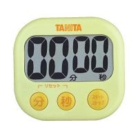 タニタ TD-384-YL キッチン タイマー マグネット付き 大画面 100分 イエロー TD-384 YL でか見えタイマー Tanita TANITA | むさしのメディア