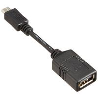 バッファロー USB変換アダプター USB-microB：USB-Aメス ブラック BSMPC11C01BK | むさしのメディア