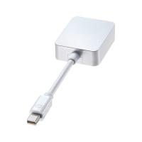 【 送料無料 】 サンワサプライ 4K対応MiniDisplayPort-HDMI変換アダプタ AD-MDPHD008 | むさしのメディア