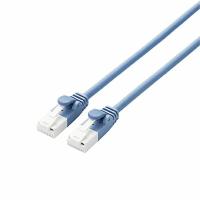 【正規代理店】 エレコム LD-GPAYT/BU10 ELECOM LANケーブル CAT6A 1m ツメが折れない 爪折れ防止コネクタ cat6a準拠 やわらか | むさしのメディア