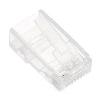 ELECOM RJ45コネクタ Cat6対応 単線ヨリ線共通 つめ折れ防止コネクタ 10個入り | むさしのメディア