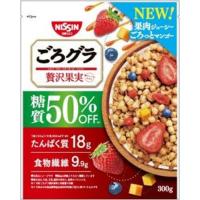 日清シスコ ごろグラ 糖質50%オフ 贅沢果実 300g×6袋 | スナック菓子のポイポイマーケット