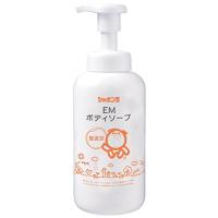 シャボン玉石けん　EMボディソープボトル 520ｍL | ぽるぽるSHOP