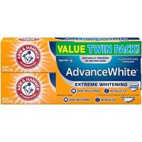 Arm &amp; Hammer アーム&amp;ハマー アドバンス ホワイト 歯磨き粉 2個パック Toothpaste with Baking Soda &amp; Pe | ぽるぽるSHOP