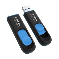 ADATA Technology USB3.0直付型フラッシュメモリー DashDrive UV128 128GB (ブラック+ブルー) AUV128 | ぽるぽるSHOP