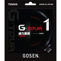 ゴーセン(GOSEN) テニス ガット ジー・ツアー・ワン 16L ブラック TSGT11BK | ぽるぽるSHOP