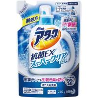 花王 アタック抗菌EXSPクリアジェル 詰替770g×5 | ぽるぽるSHOP