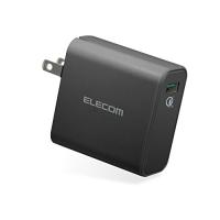 エレコム AC充電器/QuickCharge3.0対応/USB1ポート/ブラック MPA-ACUQ01BK | ぽるぽるSHOP