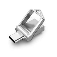 KOOTION USBメモリ 64GB Type Cメモリ USB3.0 2in1 OTG デュアルメモリ メモリースティック キーリング付き 金属 | ぽるぽるSHOP