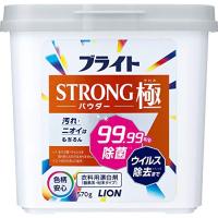 ブライトSTRONG極 パウダー 酸素系・粉末タイプ 衣類用漂白剤 本体570g | ぽるぽるSHOP