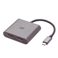 複製モードと拡張モードから選択可能 USB Type-C to デュアルHDMIディスプレイアダプター RS-UCHD2 | ぽるぽるSHOP