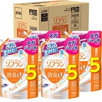 【大容量】ソフラン プレミアム消臭 アロマソープの香り 柔軟剤 詰め替え メガジャンボ 2100ml×4個セット | ぽるぽるSHOP