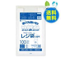 レジ袋 薄手 西日本 40号 (東日本30号) ブロック有 26x48cm マチ13cm 0.013mm厚 乳白 100枚x40冊 RSK-40 サンキョウプラテック | ポリスタジアムヤフー店