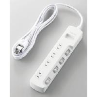 【送料別】ELECOM（エレコム）:T-E5A-2430WH 省エネタップ 個別スイッチ 4個口 3m 4953103456778 | 家電ランド ポパイネット Yahoo!店