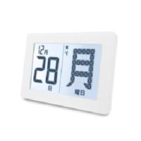 【送料別】dretec（ドリテック）:ADE-01WT メガ曜日電波日めくりカレンダー  4562102948131 | 家電ランド ポパイネット Yahoo!店