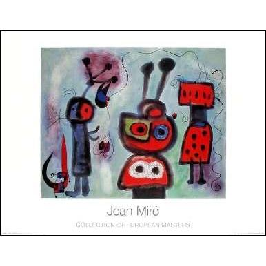 ジョアン　ミロアートポスター ジョアン ミロ 絵画 ポスター 額 アートパネル アートポスター