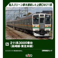 【9月予約】KATO 211系3000番台(高崎線・東北本線) 5両増結セット Nゲージ 鉄道模型 10-1854 | ポストホビーWEBSHOP Yahoo!店