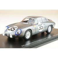 スパーク 1/43 アルファロメオ ジュリエッタ Sport Zagato No.35 1963 ル・マン24時間 G.ビスカルディ/"Kim" 完成品ミニカー S9053 | ポストホビーWEBSHOP Yahoo!店