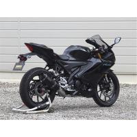 ダブルアールズ WR'S SS-OVAL F-BLACK TITAN フルエキゾースト YZF-R125・MT-125 【8BJ-RE45J】/YZF-R15 【8BK-RG86J】 | Power house sports