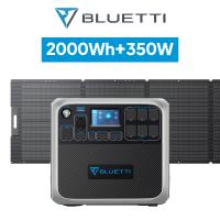 BLUETTI AC200P+PV350W ポータブル電源 ソーラーパネル セット 大容量 2000Wh/2000W 大出力 リン酸鉄 蓄電池 家庭用バッテリー 急速充電 停電対策 | BLUETTI JAPAN ヤフーショップ