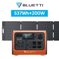 BLUETTI ポータブル電源 ソーラーパネル セット EB55+200W 家庭用 ポータブルバッテリー 537Wh/700W リン酸鉄 太陽光パネル 発電機 防災 停電 軽量 オレンジ | BLUETTI JAPAN ヤフーショップ