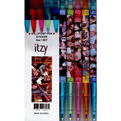 韓国アイドルグッズ ボールペン約270本 ITZY イッチ グッズ ボールペン 5本セット K-POP : スター