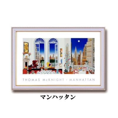 マックナイト「パームビーチ」額装ポスター美品❣ 楽天市場】トーマス マックナイト ポスター（アートパネル・アート
