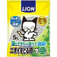（まとめ）ニオイをとる砂 リラックスグリーンの香り5L 〔ペット用品〕〔×4セット〕 | Liberty Style インボイス対応
