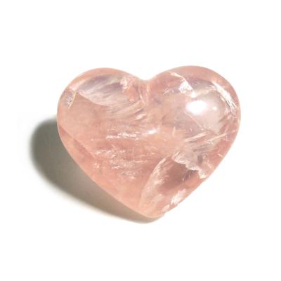 【希少形状/最強品質】ディープローズクォーツ＊約207g＊　天然石パワーストーン 楽天市場】天然石 ばら売り ローズクォーツ ハート 穴あきハート