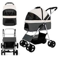 ジェックス]GEX ねこるん 猫専用キャリーカート オープンキャビン 