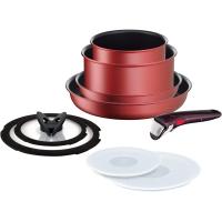 ティファール グループセブジャパン インジニオ・ネオ IHルージュ・アンリミテッド セット9 IH対応 L38392 レッド | pratique by kkヤフー店