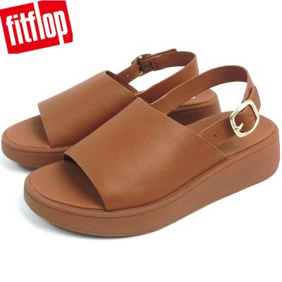 fitflop レッドレザー・コルクサンダル　23ー23.5cm fitflop レッドレザー・コルクサンダル 23ー23.5cm