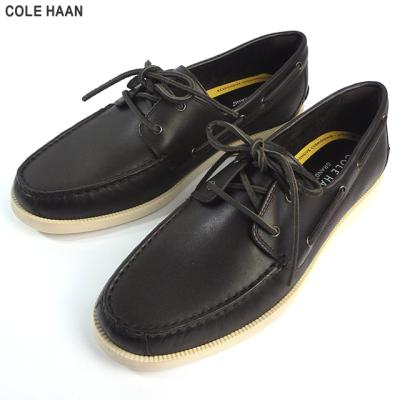 COLE HAAN メンズデッキシューズ（色：ブラウン系）｜シューズ
