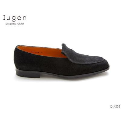 Iugen イウゲン　ローファー イウゲン IG206： 毛足の長いスエードがシングルモンク