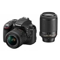 中古 １年保証 美品 Nikon D3300 18-55mm 55-200mm VR ダブルズームキット | Premier Camera