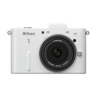 中古 １年保証 美品 Nikon V1 薄型レンズキット ホワイト | Premier Camera