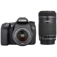 中古 １年保証 美品 Canon EOS 70D 18-55mm 55-250mm ダブルズームキット | Premier Camera