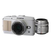 中古 １年保証 美品 OLYMPUS E-P3 ツインレンズキット ホワイト | Premier Camera