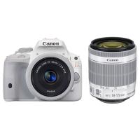 中古 １年保証 美品 Canon EOS Kiss X7 ダブルレンズキット II ホワイト | Premier Camera