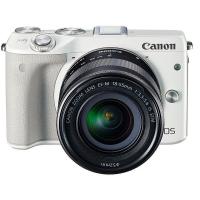 中古 １年保証 美品 Canon EOS M3 18-55mm IS STM レンズキット ホワイト | Premier Camera
