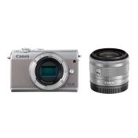 中古 １年保証 美品 Canon EOS M100 レンズキット 15-45mm IS STM グレー | Premier Camera